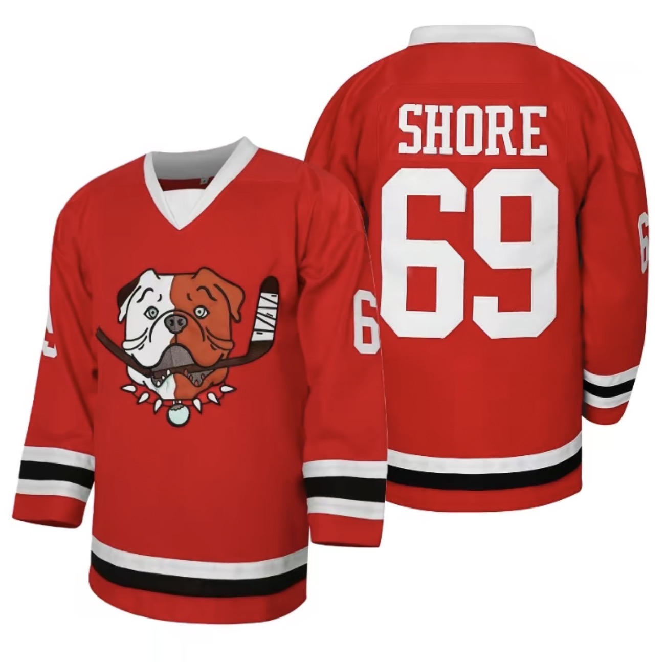 Shore #69 Sudbury Blueberry Bulldogs Hockey Jersey