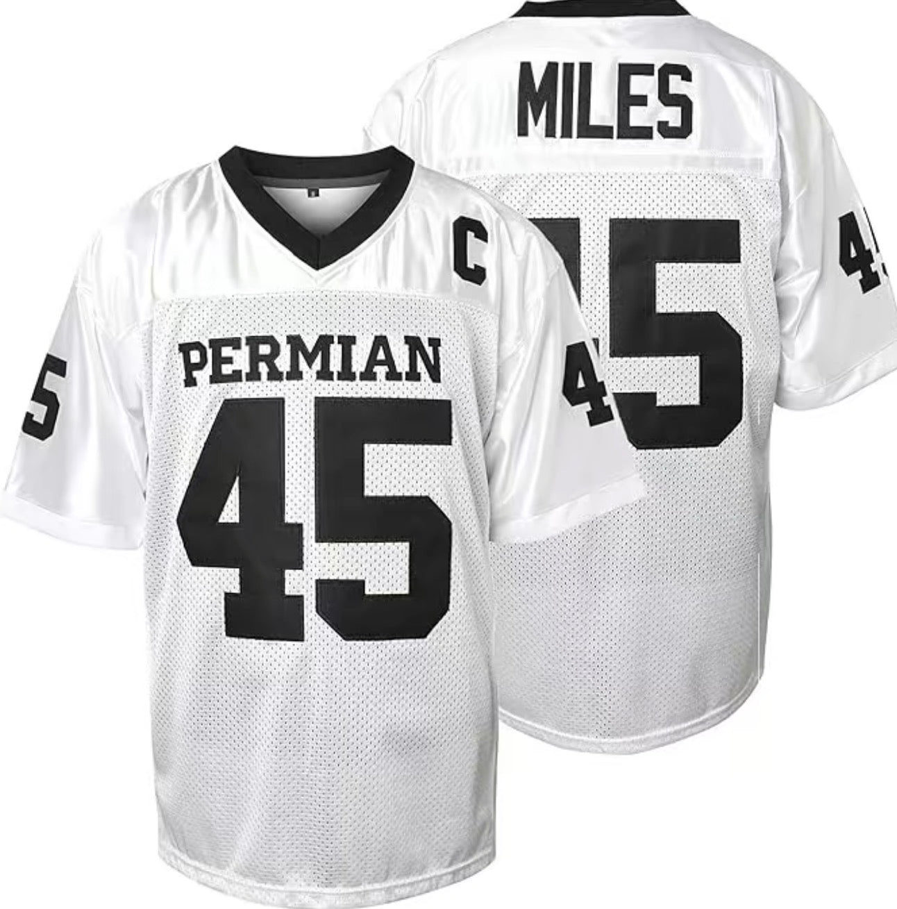 Permian Miles #45 Stitched Jersey