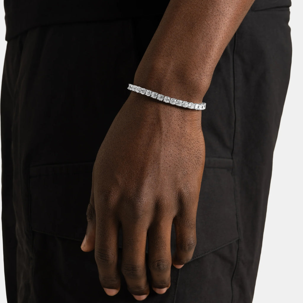 Amore 5mm Moissanite Tennis Bracelet