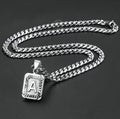 Amore Silver Initial Pendant Necklace