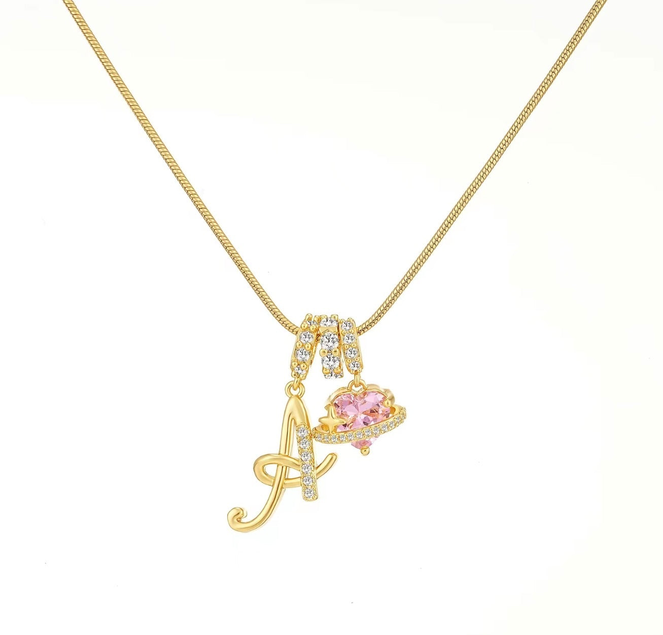Amore Art-designed Letter Necklace